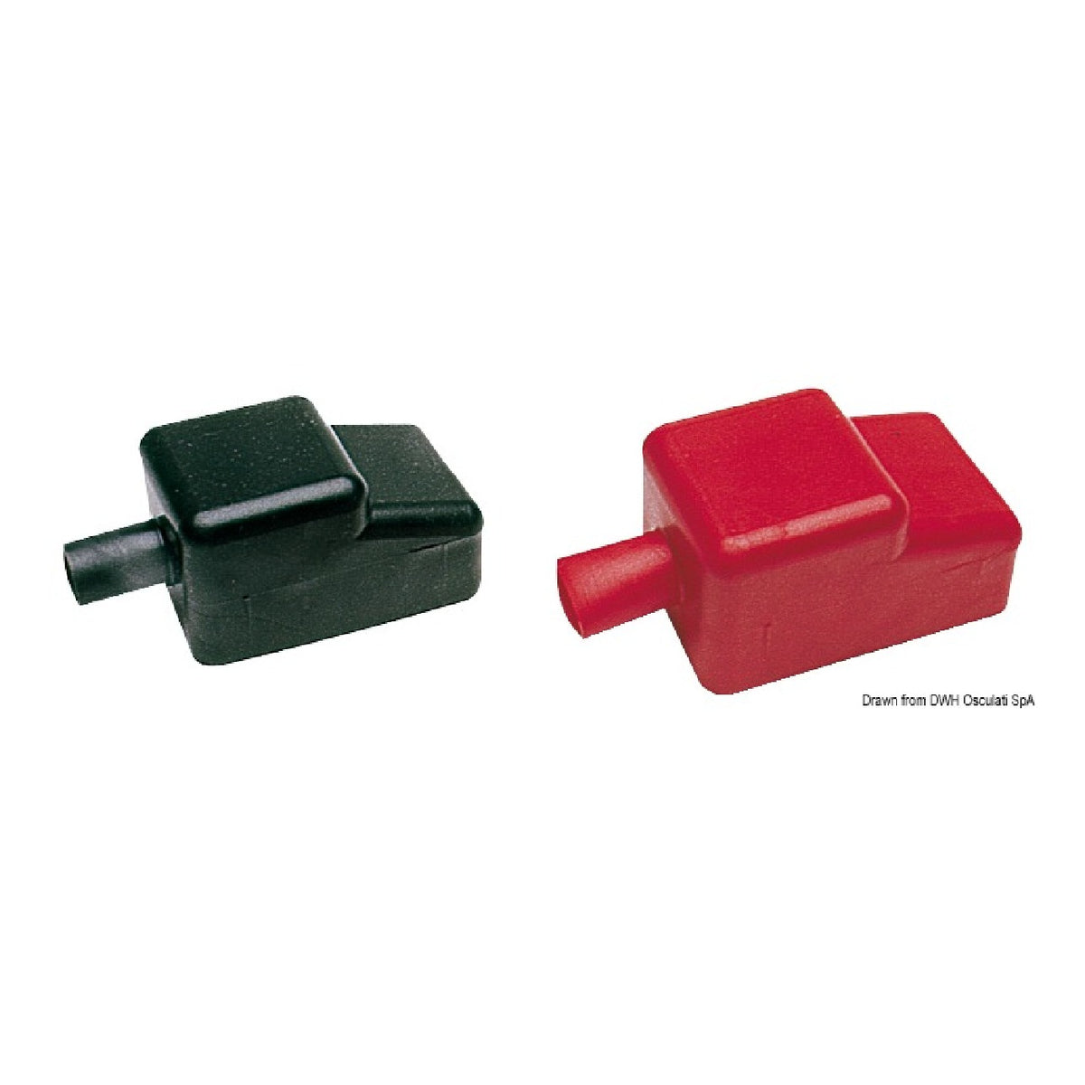 Osculati 10 Klemmenabdeckkappen 14.990.78-BK 14.990.78-BK