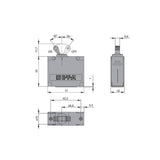 E-T-A- Engineering Technology Interruttore magneto-idraulico bipolare CA