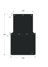 Lampa Coppia paraspruzzi in PVC omologati antispruzzo - 45x75 cm 14242