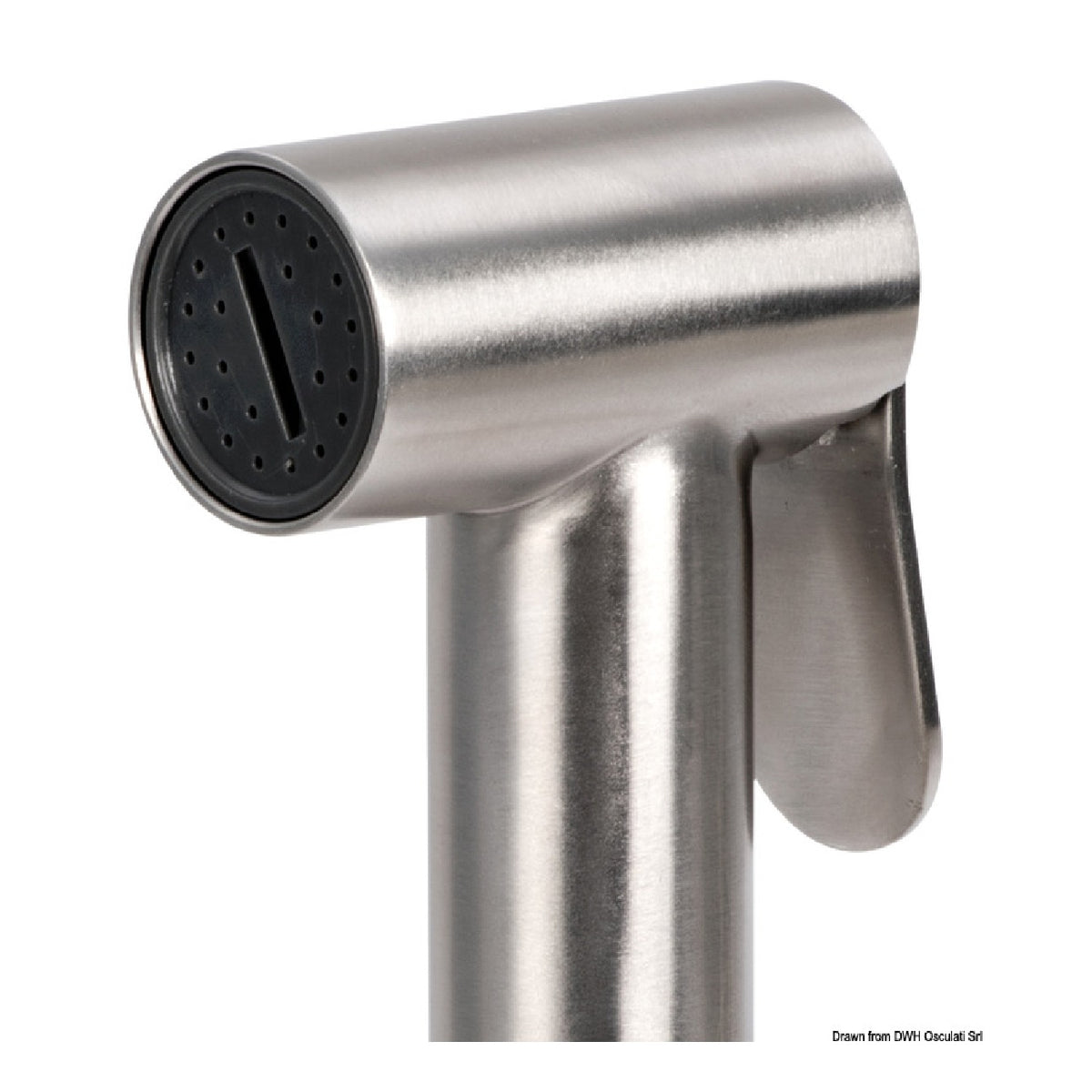 Osculati New Edge Duschkabine mit Tiger Edelstahldusche 15.164.00