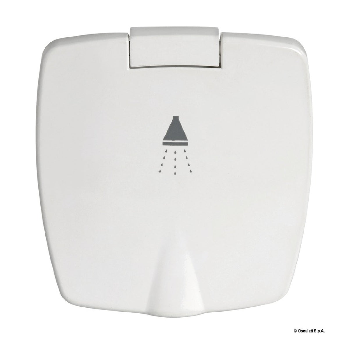 Osculati New Edge Duschkabine mit Tiger Edelstahldusche 15.164.00