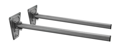 Lampa Set 2 ganci porta gomme e cerchioni da parete richiudibili 15969