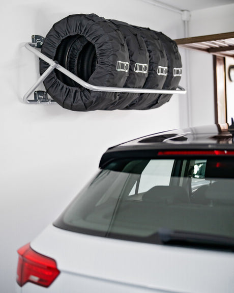 Lampa XL foldable rack, supporto porta gomme e cerchioni da parete richiudibile 15971