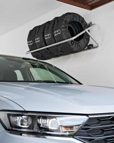 Lampa XL foldable rack, supporto porta gomme e cerchioni da parete richiudibile 15971