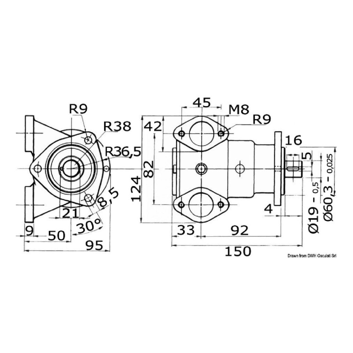 Nauco Pumpe FPR 050 F