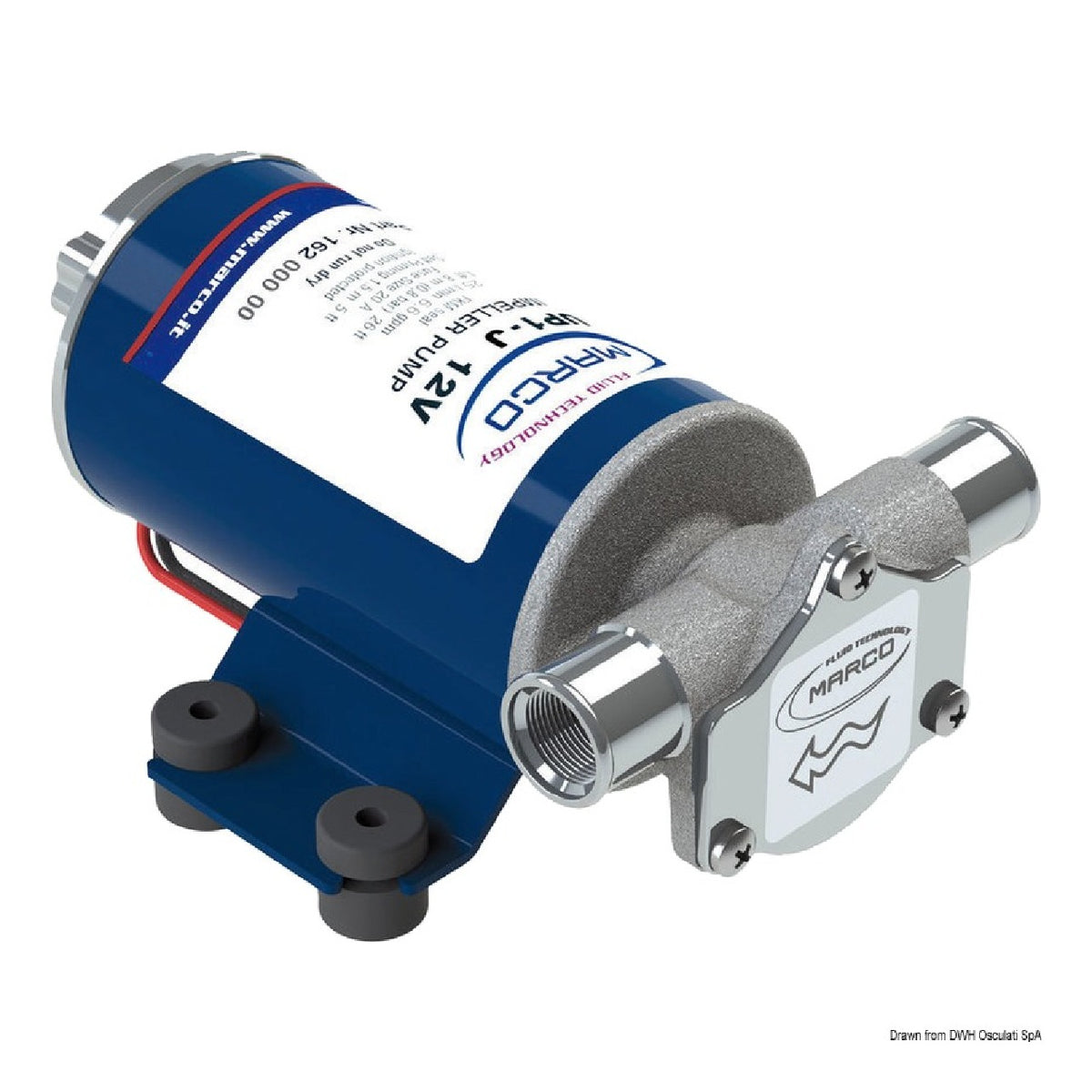Bomba de achique autocebante Marco 12 V 28 l/m