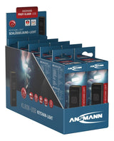 Ansmann Mini COB LED-Taschenlampe mit Dimmer