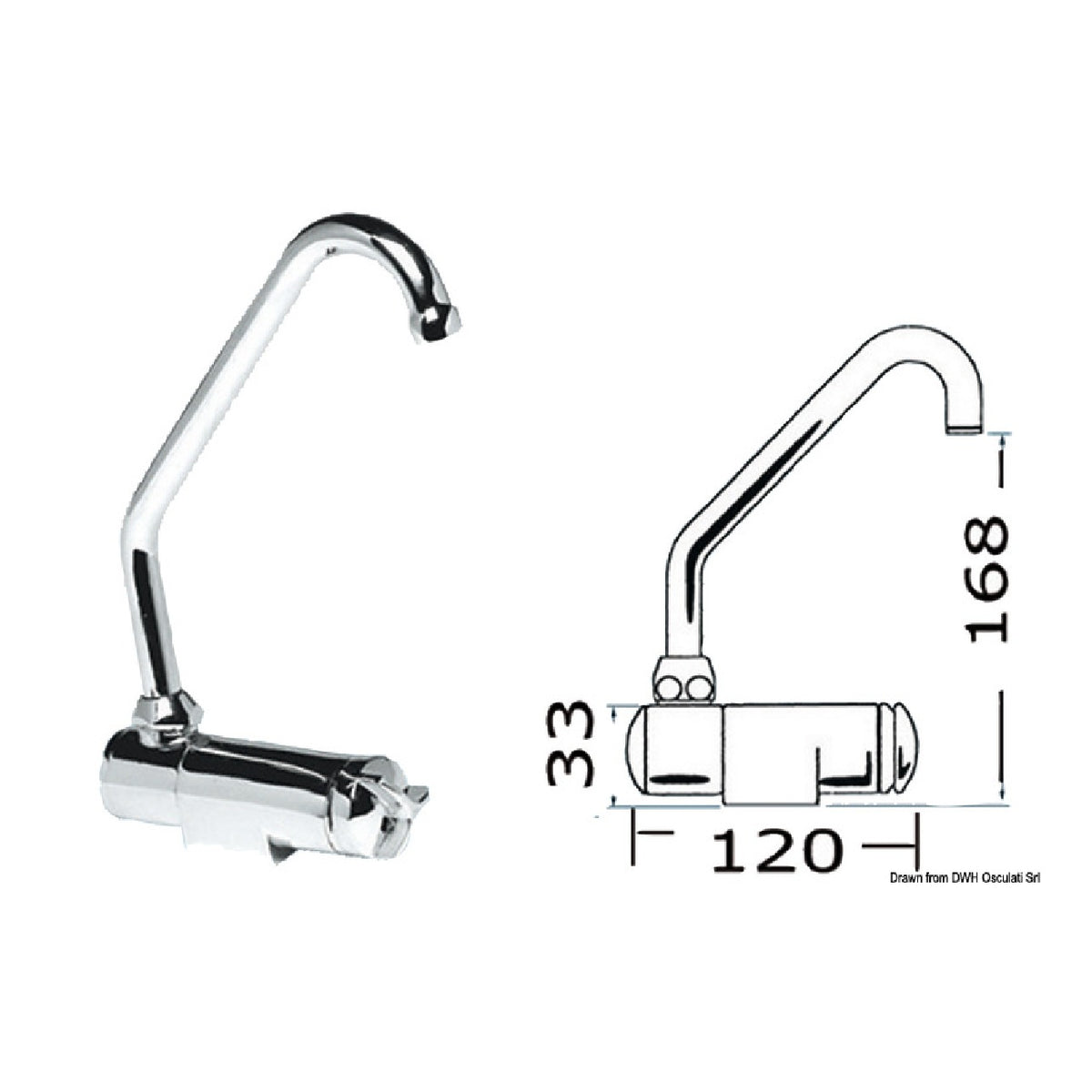 Grifo serie Osculati Star 17.049.00