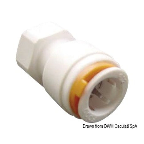 Osculati Raccordi rapidi per impianti idrici KP 12 mm 17.111.01 - AmerigoStore