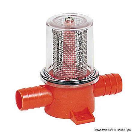 Osculati Filtro in linea per pompe di sentina e doccia 17.179.12 - AmerigoStore