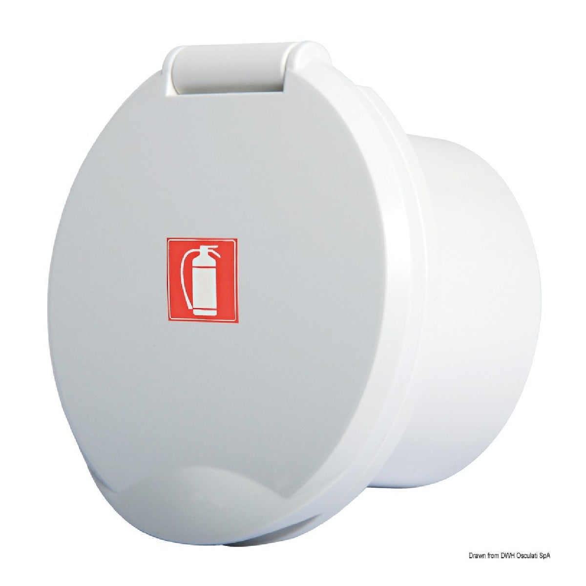 Osculati Vano in ABS bianco 17.452.55