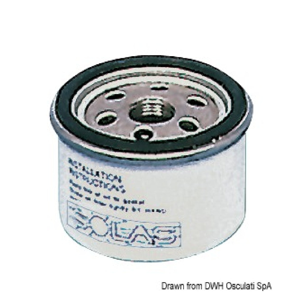 Osculati Solas Ölfilter Volvo 3517857-430143 17.501.06