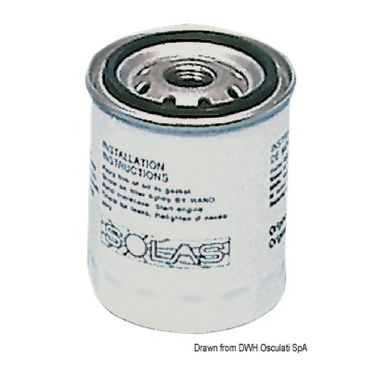 Osculati Solas Ölfilter Volvo 3517857-430143 17.501.06