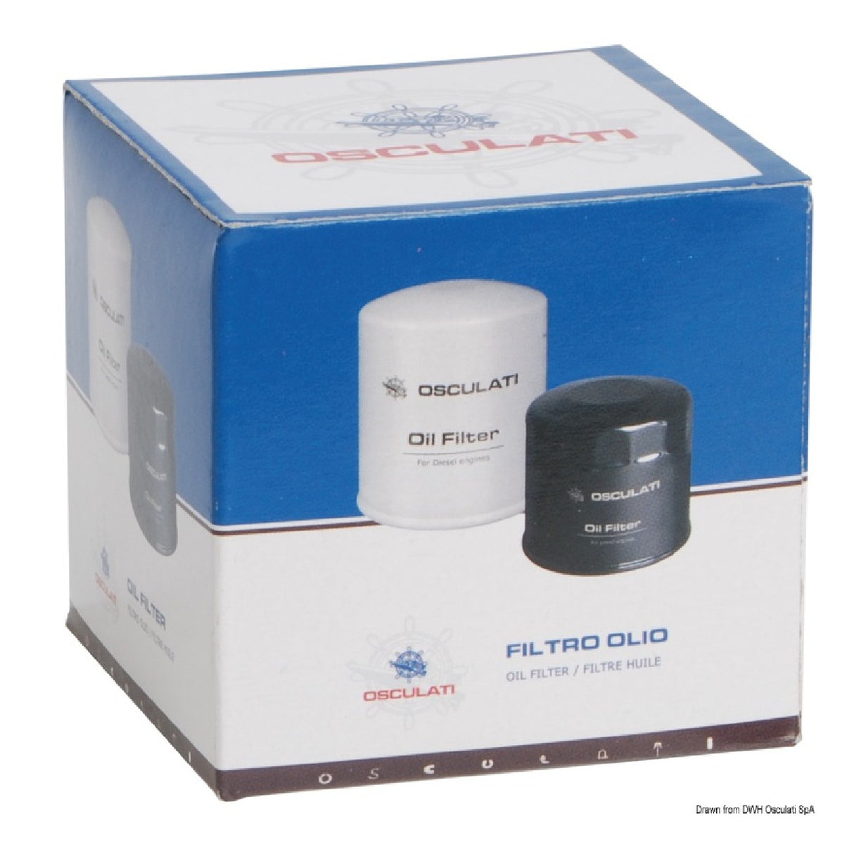 Osculati Filtro de aceite Suzuki DF140 17.504.31