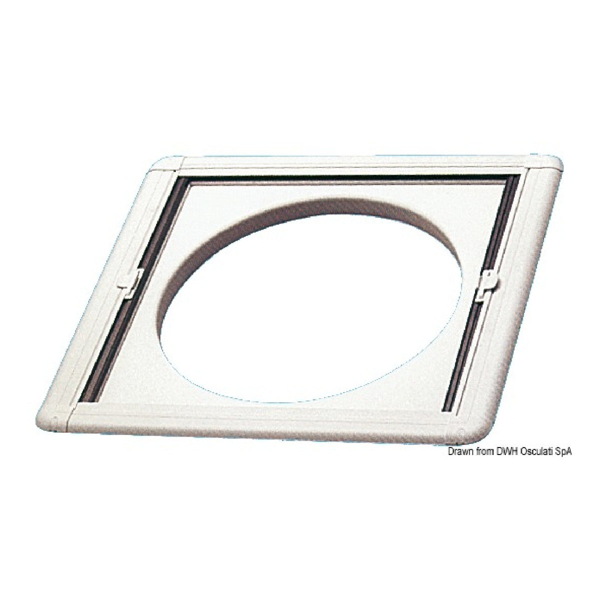Cortina redonda Bomar 609 x 577 mm