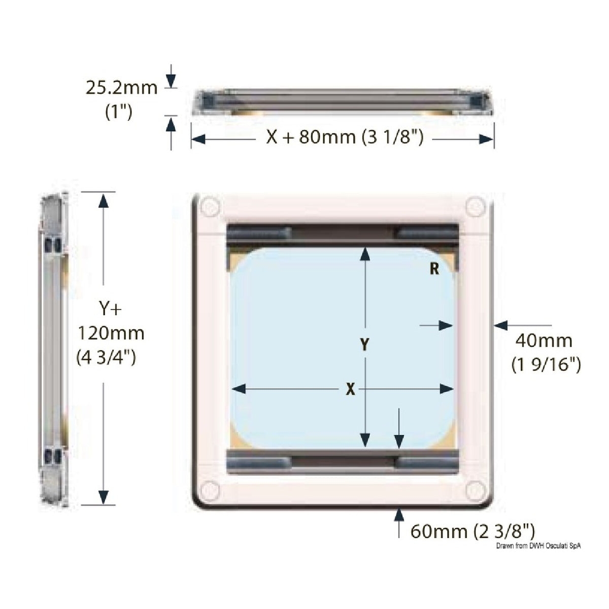 OceanAir Tenda oscurante e zanzariera 1029 W - AmerigoStore