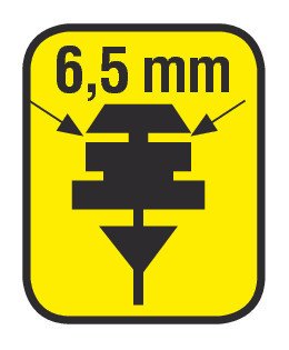 Lampa Tergix - 61 cm - senza rotaia - 2 pz 19005