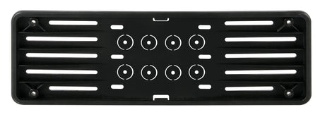 Lampa Portatarga anteriore in polipropilene - Nero 19921