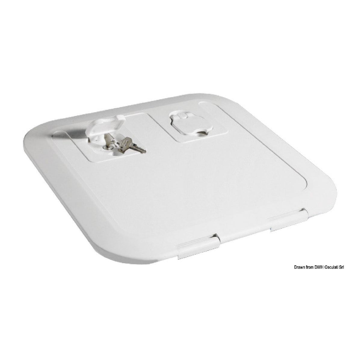 Osculati Portello d'ispezione FLUSH CE 600 x 250 mm 20.295.00