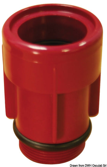 Osculati-Adapter für Abfalldeckfüller 1 1/2'' ISO8840 20.866.90