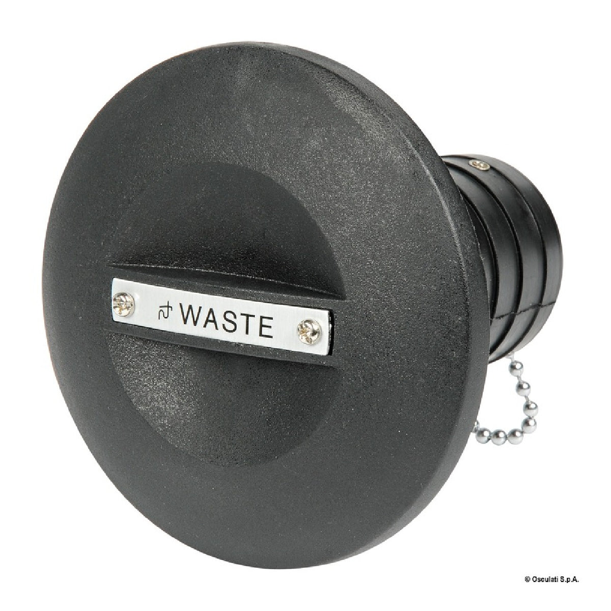 Osculati Schwarze Nylon-Boardingkappe 20.868.02