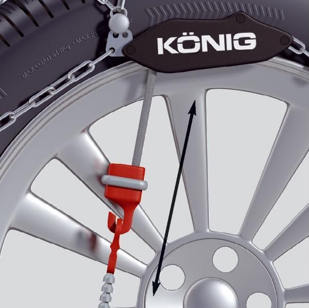Cadenas de nieve Konig CS-9 Grupo 070