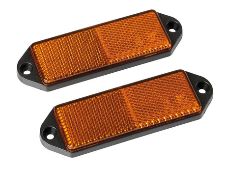 Lampa Catarifrangenti rettangolari - 90x35 mm - Arancio 20523