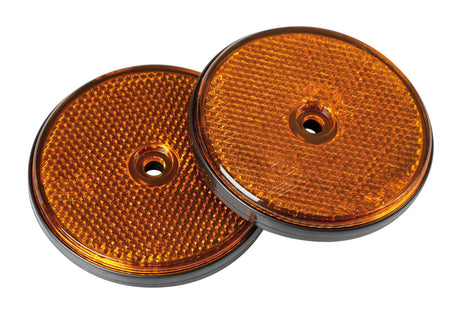 Lampa Catarifrangenti rotondi -  65 mm - Arancio 20526