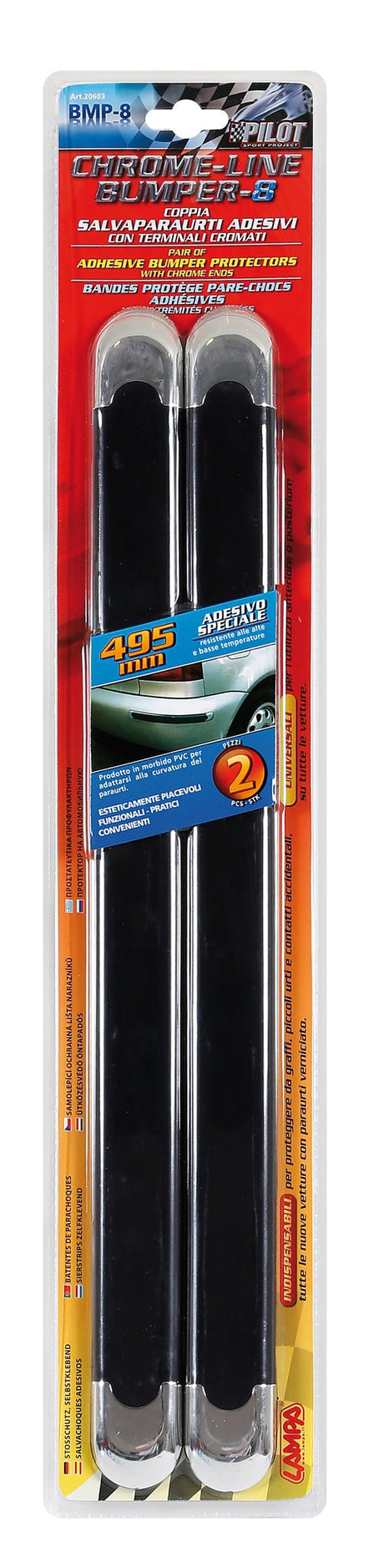 Pilot Bumper-Chrome