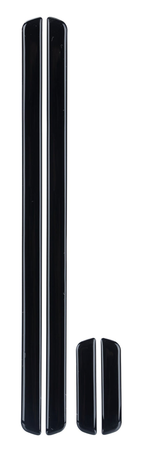 Lampa Profile, set 4 salvaporta in resina epossidica - Nero 20639