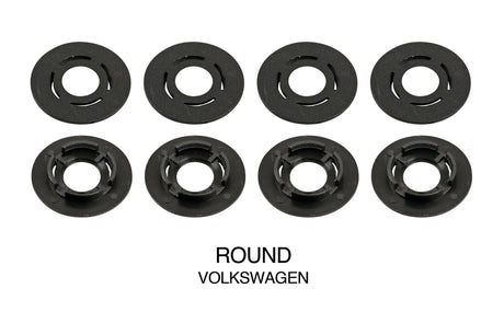 Lampa Clip fissaggio tappeti, set 4 pz - Tondo - Volkswagen 22996