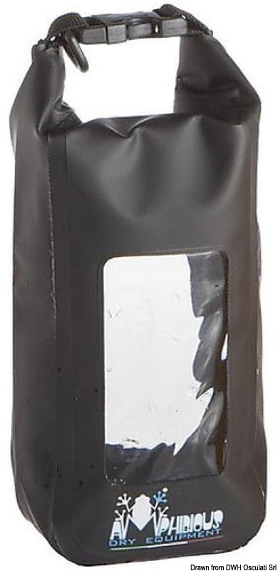 Bolsa seca negra anfibia
