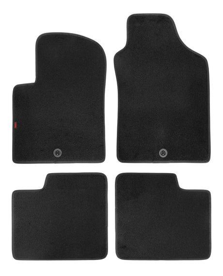 Tappetini moquette Nero Abarth 500 07/08>05/16 500C 06/10>05/16 23057