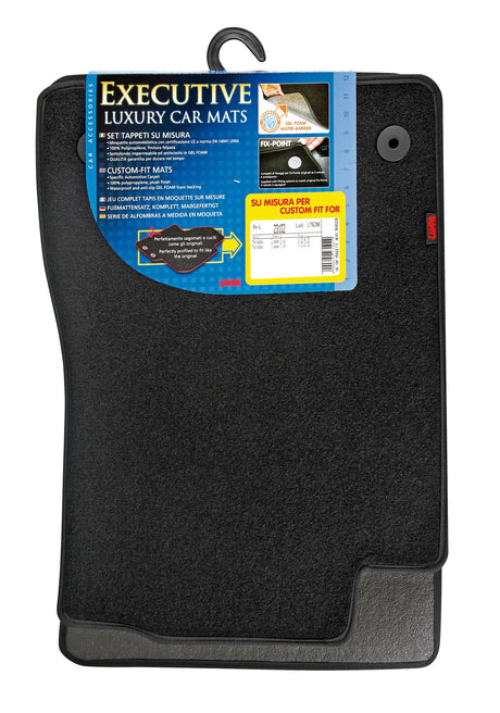 Tappetini moquette Nero Mercedes E 4p 03/02>02/09 Mercedes E sw 03/03>08/09 23102
