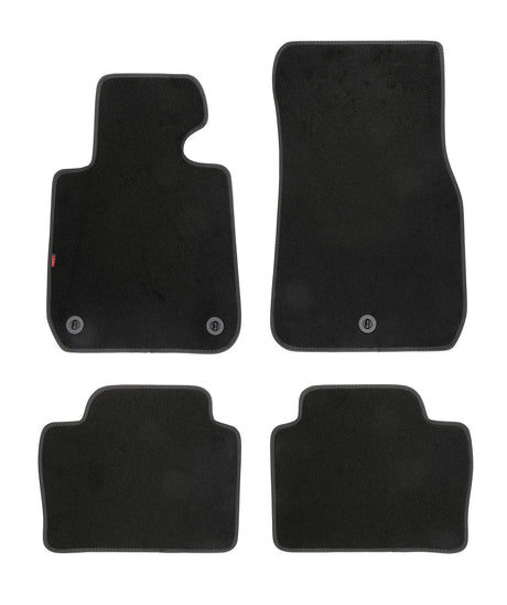 Tappetini moquette Nero Bmw Serie 3 F30 02/12>11/18 Touring F31 06/12>07/19 23191