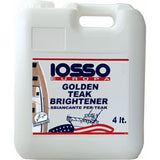 Abrillantador de teca dorado Iosso 4 Lt