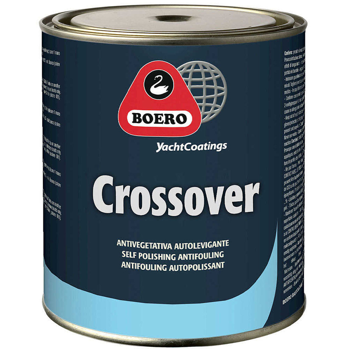 Antiincrustante ablativo de calidad Boero Crossover 2,5 lt color azul