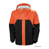 Helly Hansen Storm Rain Jacket Arancione e Nero - AmerigoStore