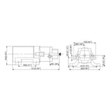 Autoclave Trem de bajo consumo 3,8 Lt/min