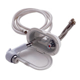 Box Doccia Ovale con Miscelatore e Pulsante - Tubo 4 m TREM