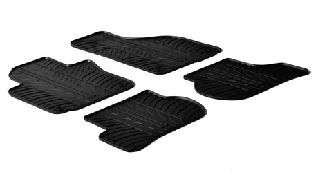 Tappetini gomma Volkswagen Golf V 3p 11/03>10/08 V 5p 11/03>10/08 fix integrati 24312