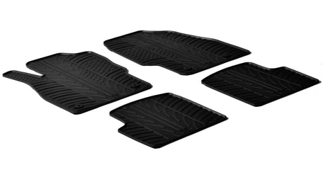 Set tappeti gomma Opel Corsa D 3p (09/06>11/14) Opel Corsa D 5p (09/06>11/14) 24320
