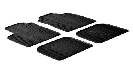 Set tappeti gomma Fiat Panda (09/03>01/12) Fiat Panda Classic (02/12>12/12) 24342