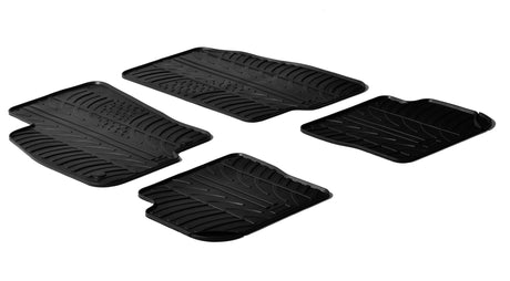 Tappetini gomma Abarth Punto 3p 05/08>06/11 Punto Evo 3p 06/10>04/12 24347