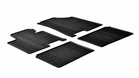 Set tappeti gomma Hyundai i40 4p (04/12>06/15) Hyundai i40 Wagon (07/11>08/19) 24359