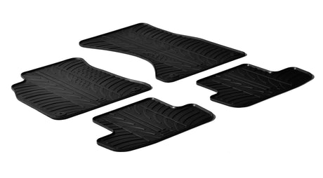 Tappetini gomma Audi A4 4p 11/07>10/15 Allroad 04/09>05/16 A4 Avant 05/08>10/15 24370