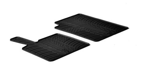 Set tappeti gomma Smart Fortwo (03/00>10/14) Smart Fortwo Cabrio (01/07>11/15) 24400