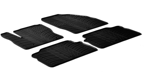 Set tappeti gomma Ford C-Max 10/03>10/10 Ford Kuga 06/08>02/13 Fino al 08/2011 24408