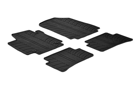 Tappetini gomma Renault Captur 05/13>11/19 Clio IV 5p 10/12>07/19 24441