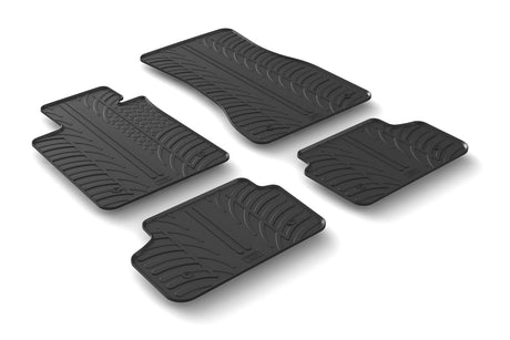 Tappetini gomma Bmw Serie 5 G30 02/17>07/20 Serie 5 Touring G31 04/17>07/20 24503